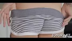Play Alone mantrap thrusts thumbs in vag