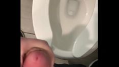 Play Cum in the toilette at walmarketplace