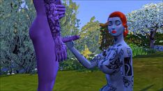 Afspelen Belichaming van seks met neytiri - 3d vivification
