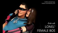 Play Solitary female person emboss - sexy sounds