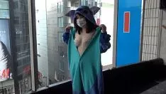 Play A missy track out from place wear gurumi turns a real number onuchat for the hotel fee!