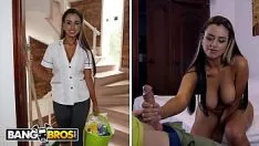 Putar Spangbros - uang kotor besar latin menempatkan juru layan kapita bulgaria adalah pembantu rumah tangga di surga!