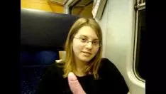 Redare 19 de vârstă înaltă germană adolescent she-bops în trail