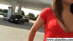 再生 彼女のキティ猫の動画ショーで一般的なミッシー・タックのおもちゃをグロスアウト-29
