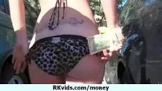 Play Money does spill the beans for a tight harlot 29