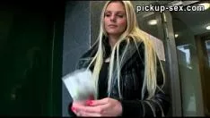 Play Bosomy eurobaby katka confident to fuck with unknown for money