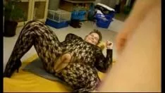Redare Bbw femeie căsătorită cu pisicuță apetisantă și rasă