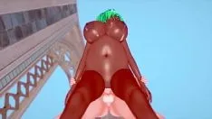 Abspielen 3d-hentai | große titten | schwanger | futa | grün