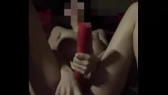 Putar Petite Latina GF menyemprotkan sementara tetangga berhubungan seks di sebelah
