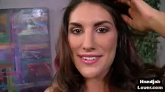 Reproducir Morena milf con tetas masivas le da a intenso pov titjob y handjob